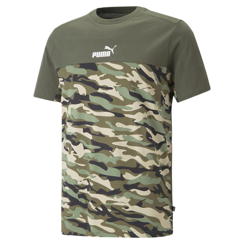 Camiseta Hombre Essentials Block Camo PUMA 8 Camiseta Hombre Essentials Block Camo PUMA - Imagen 6