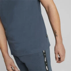 Camiseta Hombre Essentials Logo PUMA -Equipo De Fitness camiseta hombre essentials logo puma 4