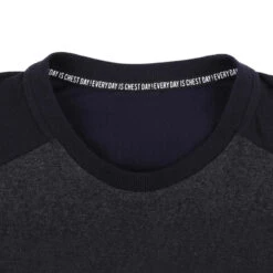 Camiseta Manga Corta Hombre Musculación Domyos Chest Day Negra -Equipo De Fitness camiseta manga corta hombre musculacion domyos chest day negra 3