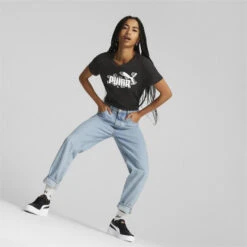 Camiseta Mujer Essentials+ Animal PUMA -Equipo De Fitness camiseta mujer essentials animal puma 2