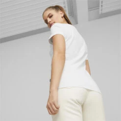 Camiseta Mujer Graphics Laser Cut PUMA 9 Camiseta Mujer Graphics Laser Cut PUMA -Equipo De Fitness camiseta mujer graphics laser cut puma 2