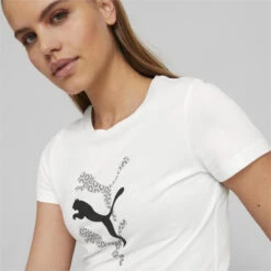 Camiseta Mujer Graphics Laser Cut PUMA 11 Camiseta Mujer Graphics Laser Cut PUMA -Equipo De Fitness camiseta mujer graphics laser cut puma 4