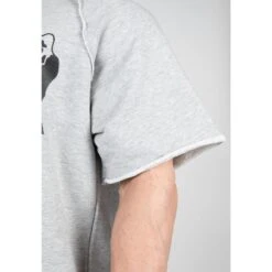 Camiseta Musculación Manga Corta Hombre GORILLA WEAR Classic Work Out Gris -Equipo De Fitness camiseta musculacion manga corta hombre gorilla wear classic work out gris 3