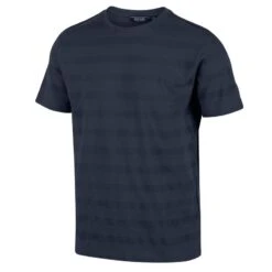 Regatta Camiseta Prestyn De Rayas Para Hombre Marino 11 Regatta Camiseta Prestyn De Rayas Para Hombre Marino -Equipo De Fitness camiseta prestyn de rayas para hombre marino 3