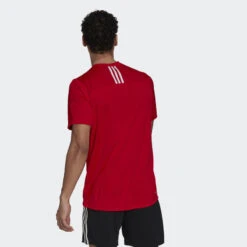 ADIDAS Camiseta Primeblue Designed To Move Sport 3 Bandas 10 ADIDAS Camiseta Primeblue Designed To Move Sport 3 Bandas -Equipo De Fitness camiseta primeblue designed to move sport 3 bandas 3