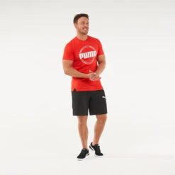 CAMISETA PUMA FITNESS ALGODÓN BLANCO- HOMBRE -Equipo De Fitness camiseta puma fitness algodon blanco hombre 2