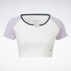 Camiseta Reebok Identity Crop -Equipo De Fitness camiseta reebok identity crop 1