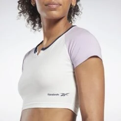 Camiseta Reebok Identity Crop -Equipo De Fitness camiseta reebok identity crop 4