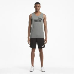 Camiseta Sin Mangas Essentials Hombre PUMA -Equipo De Fitness camiseta sin mangas essentials hombre puma 3