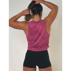 Camiseta Sin Mangas Mujer Banbroken Mico Rojo -Equipo De Fitness camiseta sin mangas mujer banbroken mico rojo 3