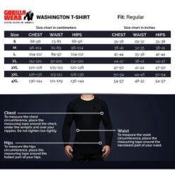 Gorilla Wear Camiseta Sin Mangas - Washington - Negro 12 Gorilla Wear Camiseta Sin Mangas - Washington - Negro -Equipo De Fitness camiseta sin mangas washington negro 4
