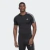 ADIDAS Camiseta Techfit Training 3 Bandas -Equipo De Fitness camiseta techfit training 3 bandas