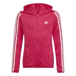 Chaqueta Con Capucha Adidas Designed To Move 3 Bandas -Equipo De Fitness chaqueta con capucha adidas designed to move 3 bandas 2