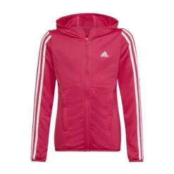 Chaqueta Con Capucha Adidas Designed To Move 3 Bandas