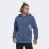 ADIDAS Chaqueta Con Capucha Essentials BrandLove Fleece -Equipo De Fitness chaqueta con capucha essentials brandlove fleece