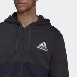 ADIDAS Chaqueta Con Capucha Essentials Colorblock Fleece -Equipo De Fitness chaqueta con capucha essentials colorblock fleece 4