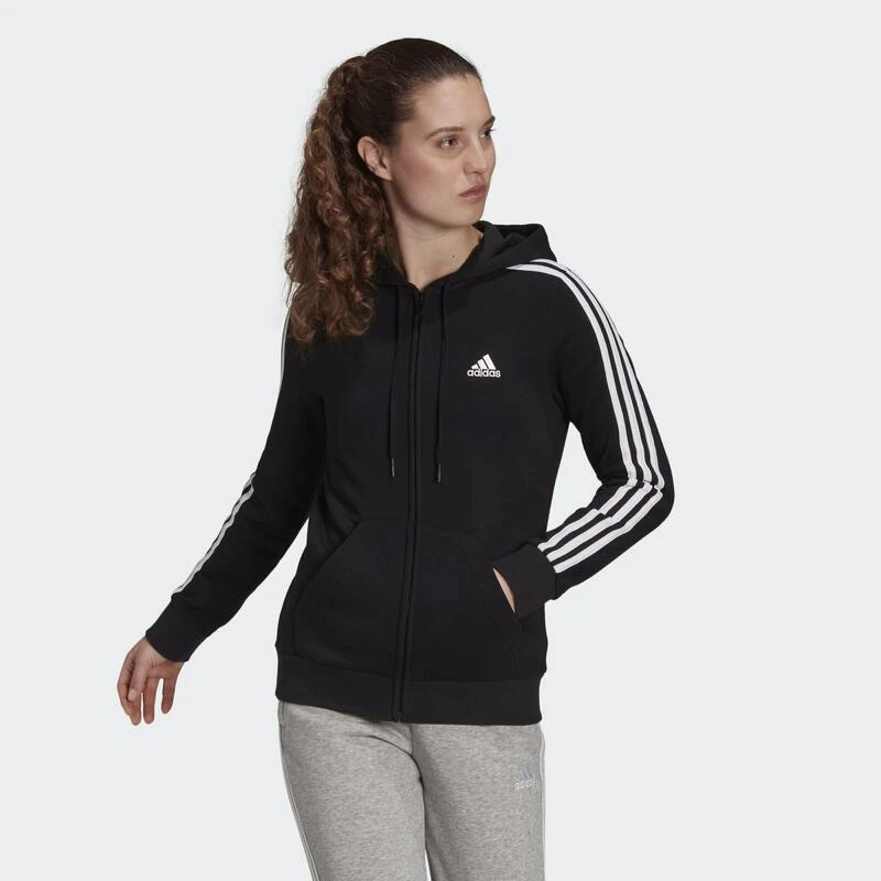 ADIDAS Chaqueta Con Capucha Essentials Fleece 3 Bandas 8 ADIDAS Chaqueta Con Capucha Essentials Fleece 3 Bandas - Imagen 6