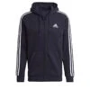 ADIDAS Chaqueta Con Capucha Essentials Fleece 3 Bandas