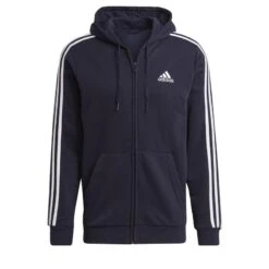 ADIDAS Chaqueta Con Capucha Essentials Fleece 3 Bandas