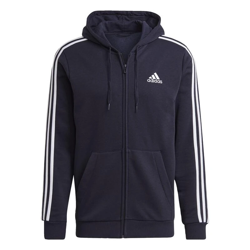 ADIDAS Chaqueta Con Capucha Essentials Fleece 3 Bandas 4 ADIDAS Chaqueta Con Capucha Essentials Fleece 3 Bandas - Imagen 2