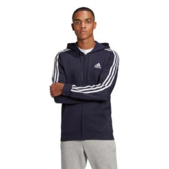 ADIDAS Chaqueta Con Capucha Essentials Fleece 3 Bandas 9 ADIDAS Chaqueta Con Capucha Essentials Fleece 3 Bandas -Equipo De Fitness chaqueta con capucha essentials fleece 3 bandas 8