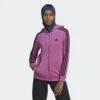 ADIDAS Chaqueta Con Capucha Essentials French Terry 3 Bandas 1 ADIDAS Chaqueta Con Capucha Essentials French Terry 3 Bandas -Equipo De Fitness chaqueta con capucha essentials french terry 3 bandas