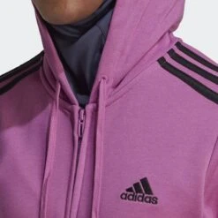 ADIDAS Chaqueta Con Capucha Essentials French Terry 3 Bandas -Equipo De Fitness chaqueta con capucha essentials french terry 3 bandas 4