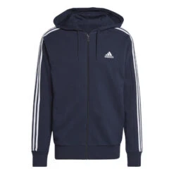ADIDAS Chaqueta Con Capucha Essentials French Terry 3 Bandas -Equipo De Fitness chaqueta con capucha essentials french terry 3 bandas 7