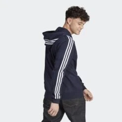 ADIDAS Chaqueta Con Capucha Essentials French Terry 3 Bandas -Equipo De Fitness chaqueta con capucha essentials french terry 3 bandas 8
