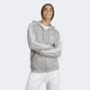 ADIDAS Chaqueta Con Capucha Essentials French Terry Regular 3 Bandas 2 ADIDAS Chaqueta Con Capucha Essentials French Terry Regular 3 Bandas -Equipo De Fitness chaqueta con capucha essentials french terry regular 3 bandas