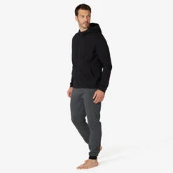 Chaqueta Fitness Con Cremallera Y Capucha Hombre Domyos Negro 9 Chaqueta Fitness Con Cremallera Y Capucha Hombre Domyos Negro -Equipo De Fitness chaqueta fitness con cremallera y capucha hombre domyos negro 2