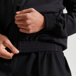 Chaqueta Fitness Transpirable Hombre Domyos Negro -Equipo De Fitness chaqueta fitness transpirable hombre domyos negro 3