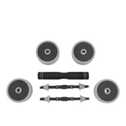 DUMBBELS & PUMP SET 20kg -Equipo De Fitness dumbbels and pump set 20kg 2