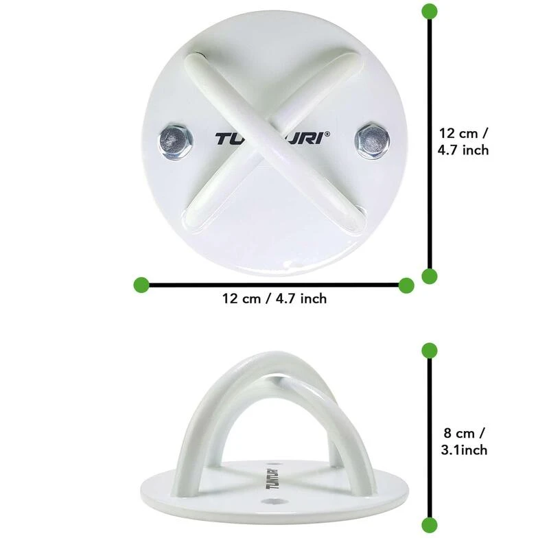 Tunturi Entrenador De Suspensión - Gancho De Techo - Gancho De Pared 6 Tunturi Entrenador De Suspensión - Gancho De Techo - Gancho De Pared - Imagen 4