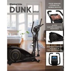 Entrenador Elíptico Electromagnético Zipro Dunk Gold IConsole+ -Equipo De Fitness entrenador eliptico electromagnetico zipro dunk gold iconsole 2