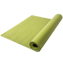 Esterilla De Yoga Antideslizante Basic Germany Lila (100% Poliester, Vinili HQ) -Equipo De Fitness esterilla de yoga antideslizante basic germany amarillo 100 poliester vinil hq