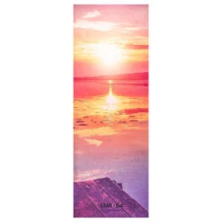 Esterilla De Yoga Bikram Suede Sunset - Para Bikram (Hot Yoga). Ante Orgánico -Equipo De Fitness esterilla de yoga bikram suede sunset para bikram hot yoga ante organico 1