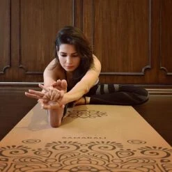 Esterilla De Yoga De Corcho Sun Eclipse -Equipo De Fitness esterilla de yoga de corcho sun eclipse 3