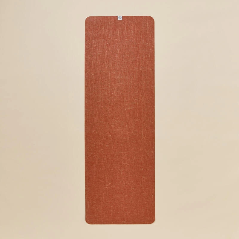 Esterilla De Yoga Yute Caucho Natural Ecodiseñada 4 mm Naranja 5 Esterilla De Yoga Yute Caucho Natural Ecodiseñada 4 mm Naranja - Imagen 3