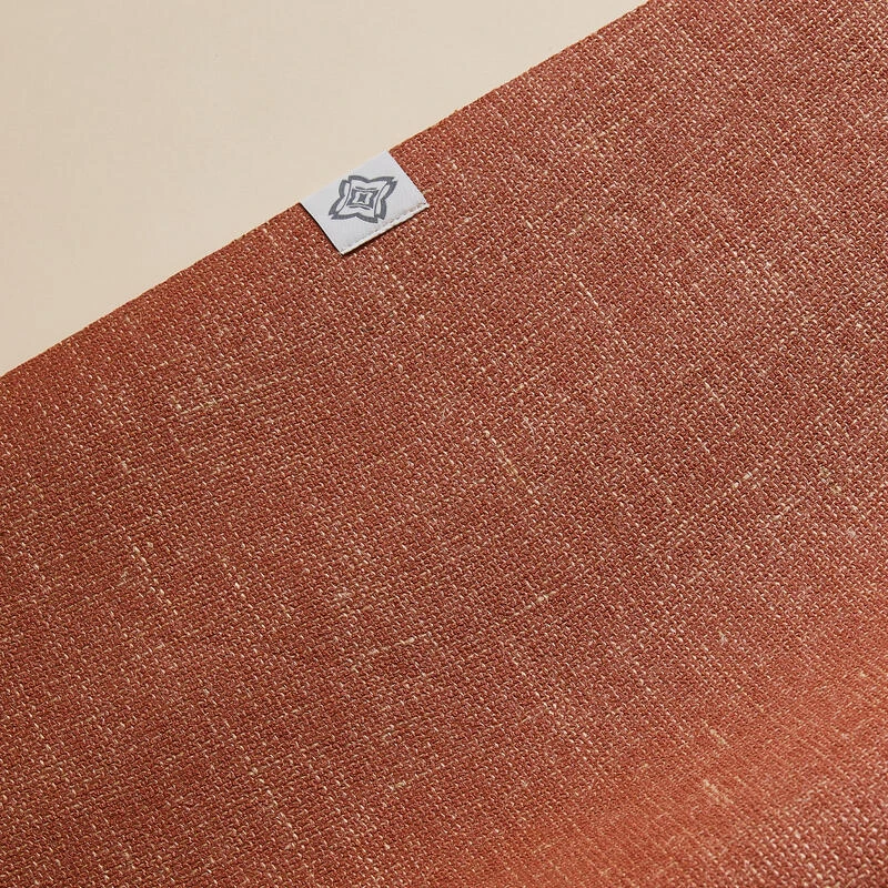 Esterilla De Yoga Yute Caucho Natural Ecodiseñada 4 mm Naranja 7 Esterilla De Yoga Yute Caucho Natural Ecodiseñada 4 mm Naranja - Imagen 5