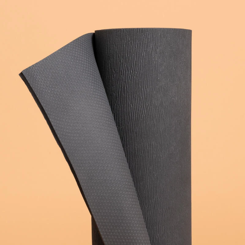 Esterilla Yoga Antideslizante Iniciación 180 x 59 cm 5 mm Gris Oscuro 6 Esterilla Yoga Antideslizante Iniciación 180 x 59 cm 5 mm Gris Oscuro - Imagen 4