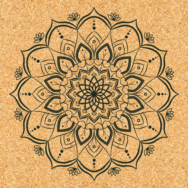 Esterilla Yoga De Corcho Y Caucho Natural + Correa De Transporte Y Estiramiento 6 Esterilla Yoga De Corcho Y Caucho Natural + Correa De Transporte Y Estiramiento - Imagen 4