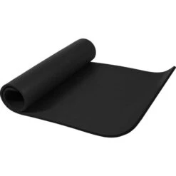 Esterilla Yoga Pilates Gorilla Sports Negro 190cm X 100cm X1,5Cm