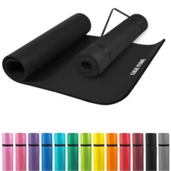 Esterilla Yoga Pilates Gorilla Sports Negro 190cm X 100cm X1,5Cm -Equipo De Fitness esterilla yoga pilates gorilla sports negro 190cm x 100cm x15cm 4