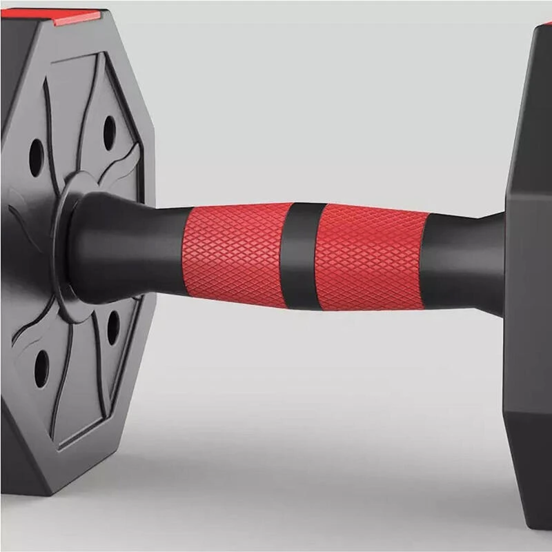 Juego De Mancuernas 2 En 1 Octogonal Fitness Tech De 20kg A 50kg 4 Juego De Mancuernas 2 En 1 Octogonal Fitness Tech De 20kg A 50kg - Imagen 2