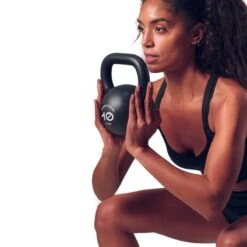 BODYTONE Kettlebell De Hierro Fundido 28kg Profesional -Equipo De Fitness kettlebell de hierro fundido 28kg profesional 2