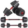 Kit 40 Kg De Mancuernas 2 En 1 Ajustables MultiFit -Equipo De Fitness kit 40 kg de mancuernas 2 en 1 ajustables multifit