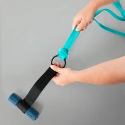 CORENGTH Kit Asas Enganche Puerta Correa Elástica -Equipo De Fitness kit asas enganche puerta correa elastica 2