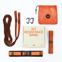 Kit Banda Resistencia 4m Para Entreno Resistido Y Deportes Equipo XS A M
