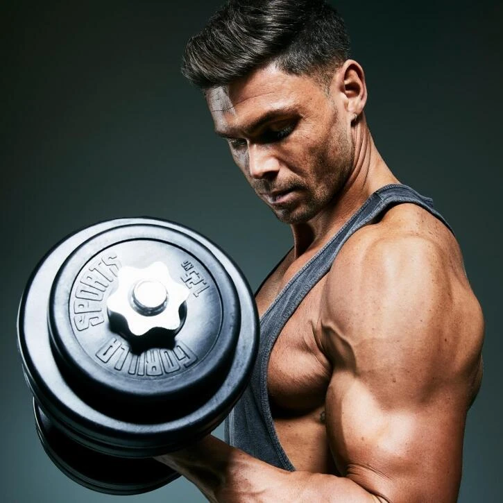 Kit Mancuenras Gorilla Sports 30Kg Diámetro 30/31 Mm 7 Kit Mancuenras Gorilla Sports 30Kg Diámetro 30/31 Mm - Imagen 5